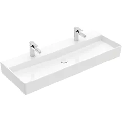 Villeroy & Boch Wandwaschbecken Memento 2.0, 1200x470x150 mm, glänzend weiß Alpin, TitanCeram, Metropolitan Stil