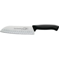 ProDynamic Santoku Kullenschliff, 18cm, Messer schwarz