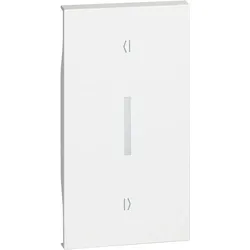 Legrand KW06M2V LivingNow 2-mod. Taste Rollladenschalter für vert. Installation, Farbe White