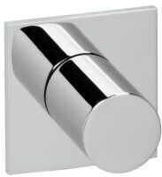 Herzbach Logic XL Fertigmontageset 11.958750.2.01 für Absperr- und Umstell-Modul, 70x70mm, chrom