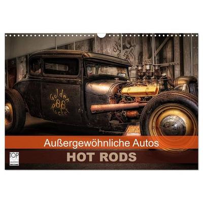 Außergewöhnliche Autos - Hot Rods (Wandkalender 2027 DIN A3 quer), CALVENDO Monatskalender