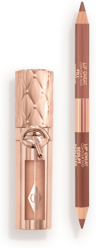 Super Nudes Sculpt, Fill & Plump Lip Kit - Lip Kit Charlotte Tilbury 2806 Super Nudes Sculpt, Fill & Plump Lip Kit Size: