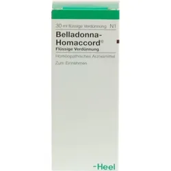 BELLADONNA HOMACCORD Tropfen 30 ml Tropfen