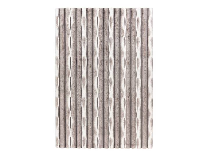 Tapis épais Shaggy My Waves 80 x 150cm Argenté/Gris