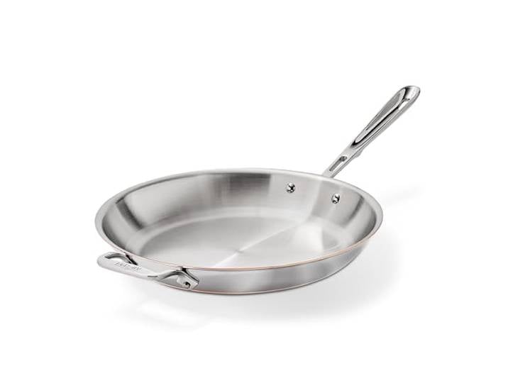 All-Clad 6112SS Euro Copper-Core Pfanne 30,5 cm, induktionsgeeignet, Edelstahl
