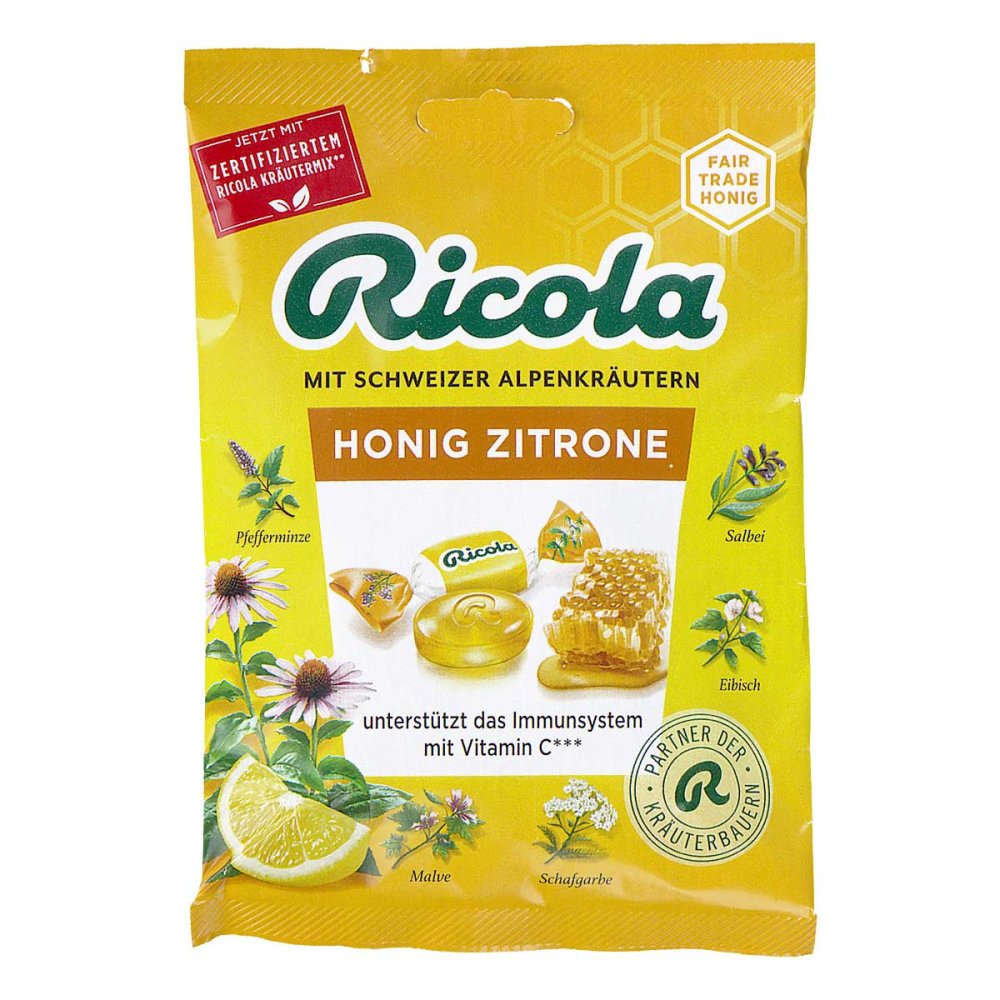 MARVECS GmbH Ricola mit Z.Beutel Echinacea Honig Zitrone Bonbons 14226009