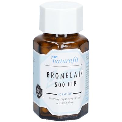 Naturafit Bromelain 500 FIP Kapseln 60 St