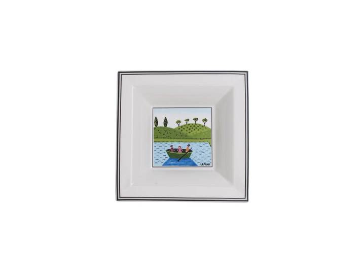 Schale VILLEROY & BOCH Schale Quadrat Design Naif Gifts 14 x 14 cm bunt , bunt, Schüsseln, Schale