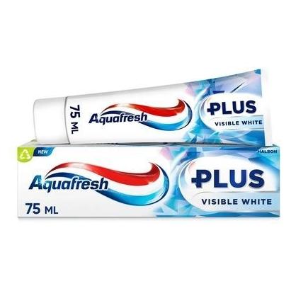 Aquafresh Plus Visible White pasta do zębów 75ml (75 ml) (56258490)