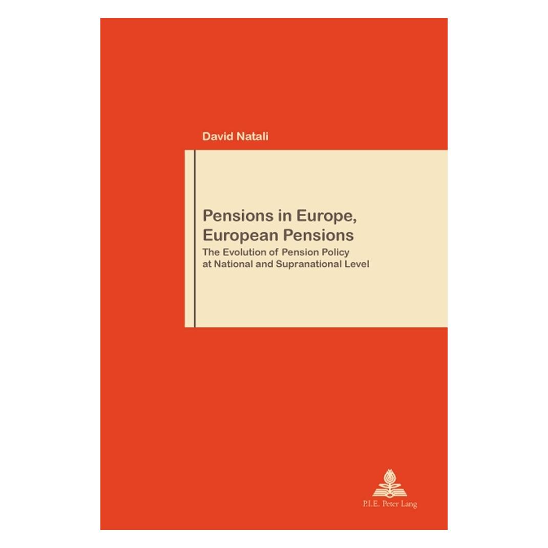 Peter Lang Pensions in Europe, European Pensions (Englisch, Softcover, David Natali) (56023073)
