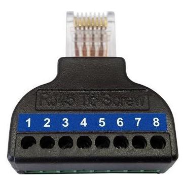 Wantec Splitter 2wIP für 4 Leitungen/nur 5627 verwendb. - Schwarz (5629)