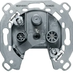 Hager Antennen-Steckdose WDF4593