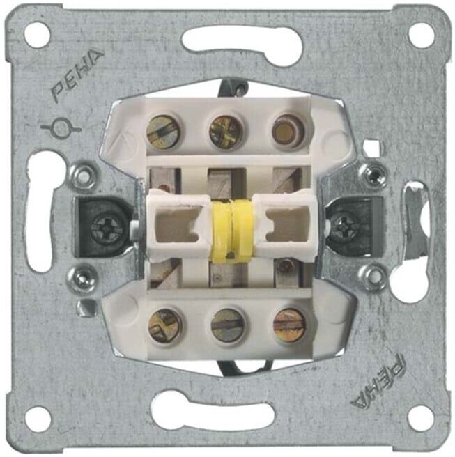 Peha Interrupteur à bascule volet roulant 10A 250V 1 pôle D 616/4 (00110411)