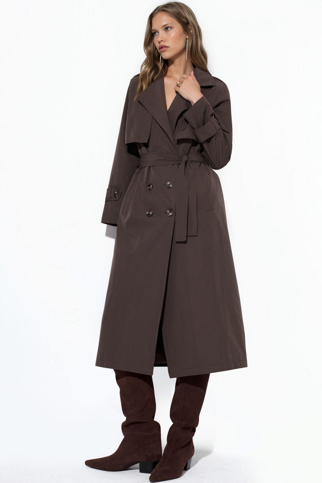 Doppelreihiger Gürtelt trenchcoat