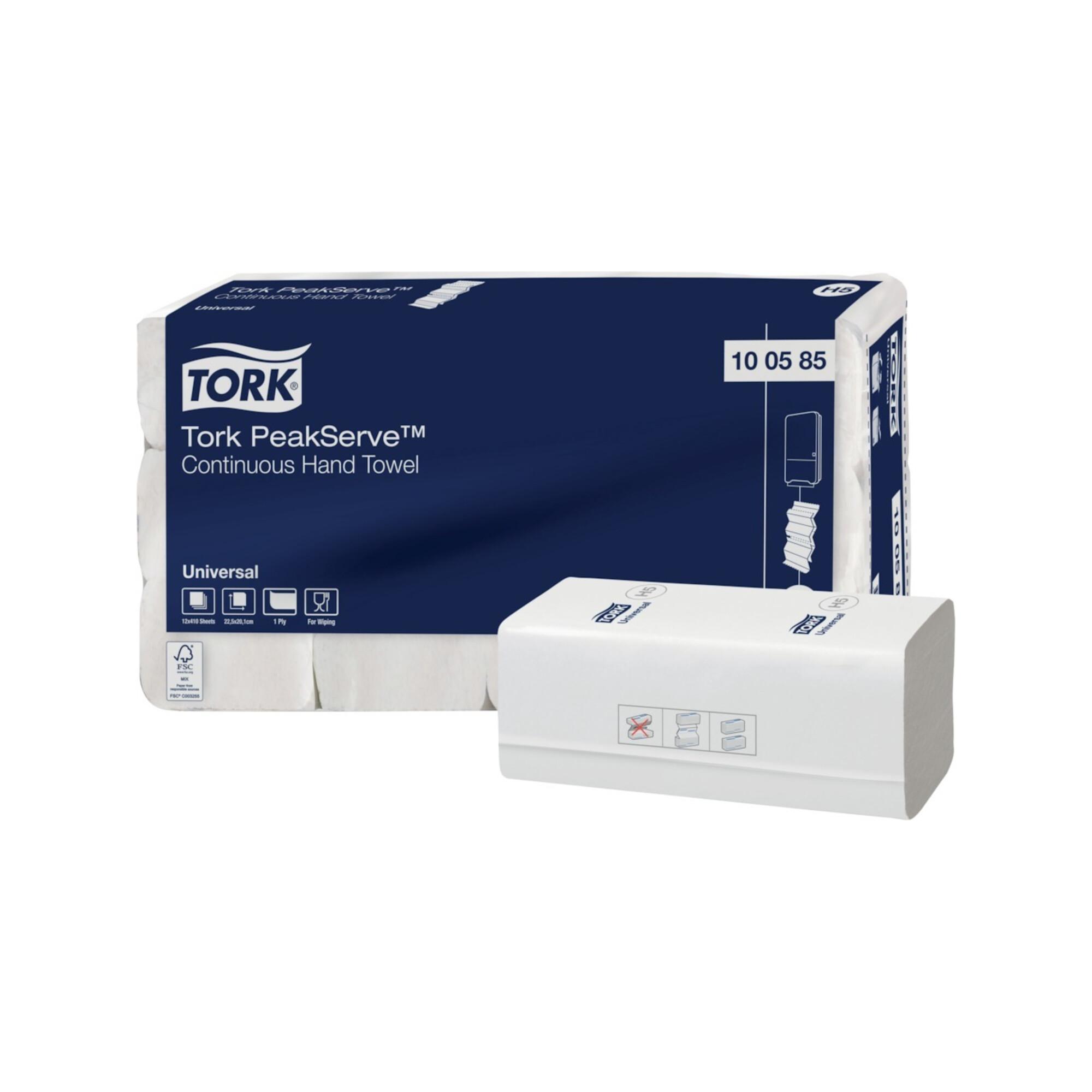 Tork Peak Serve Endlos-Handtuchrolle H5 1 lagig ; E/D/E (100585)
