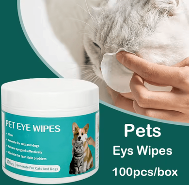 Inspire Curations ClearEyes Pet Eye Wipes For Tear Stain Removal & Gentle Daily Cleaning ClearEyes Pet Eye Wipes For Tear Stain Removal & Gentle Daily Cleaning