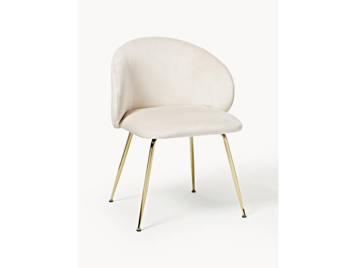 Samt-Polsterstühle Luisa, 2er-Set