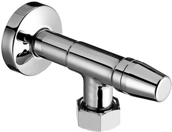 Schell Wasserzähler-Eckventil 101000699 G 3/4 IG, mit Plombiervorrichtung, verchromt