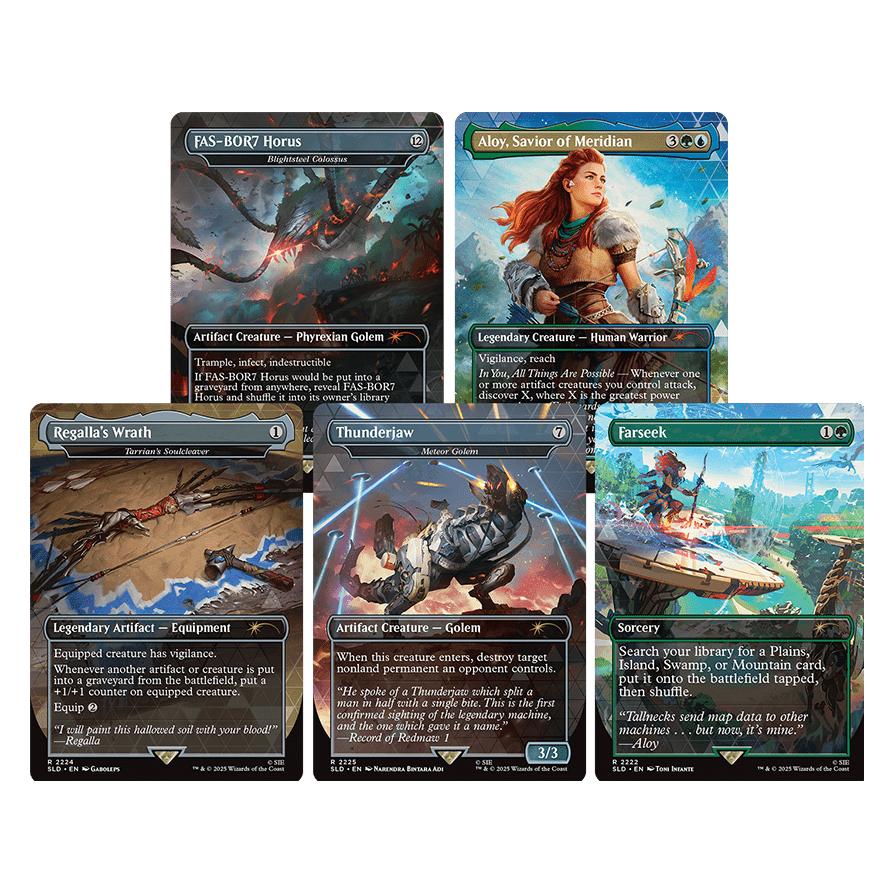 Wizards of the Coast Magic ENG Secret Lair X Horizon: Into The Forbidden West (Englisch, Booster Pack) (CAR3055)