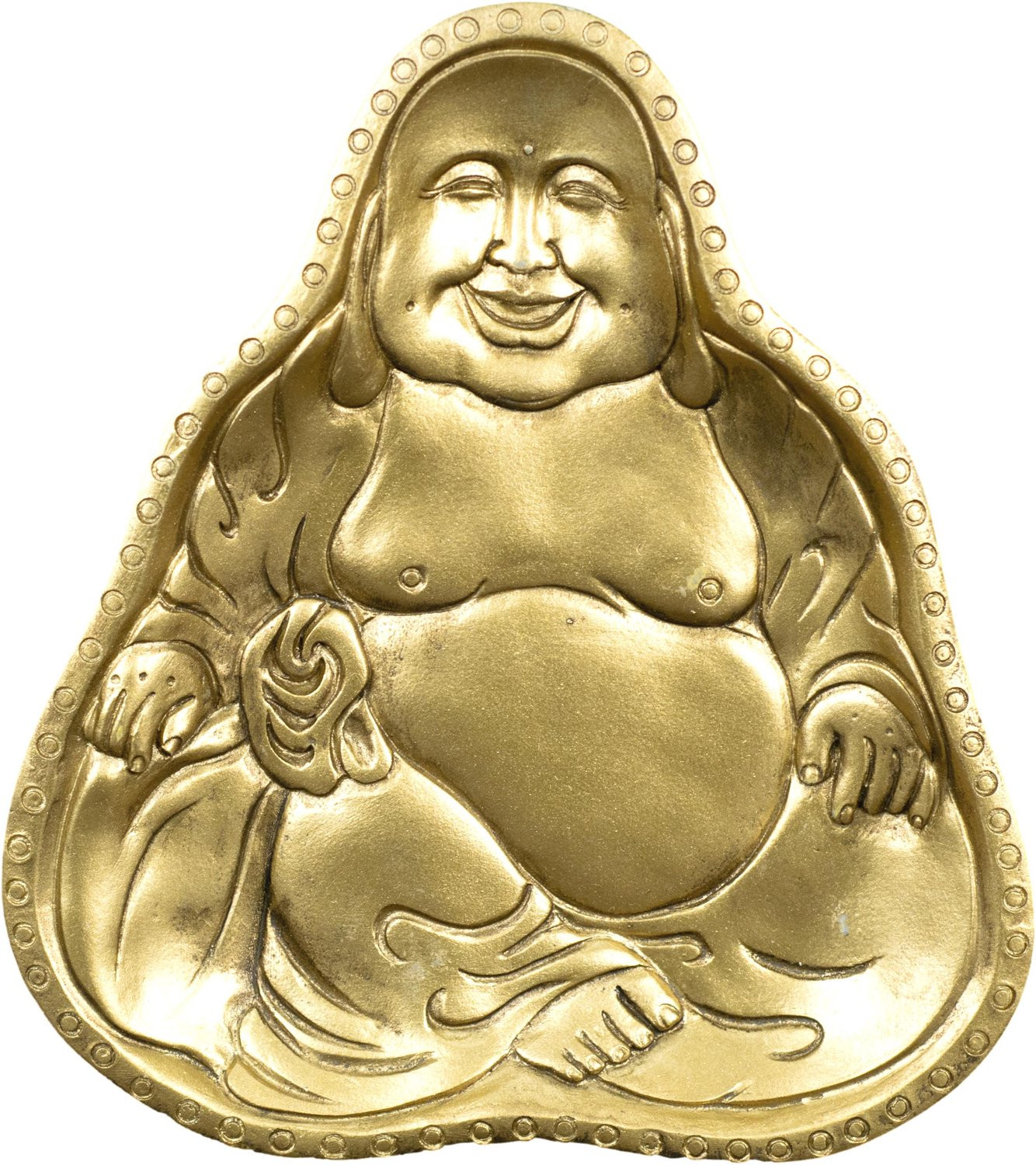 Gouden Buddha Schaal Decoratie - Stijlvolle Opbergplaats