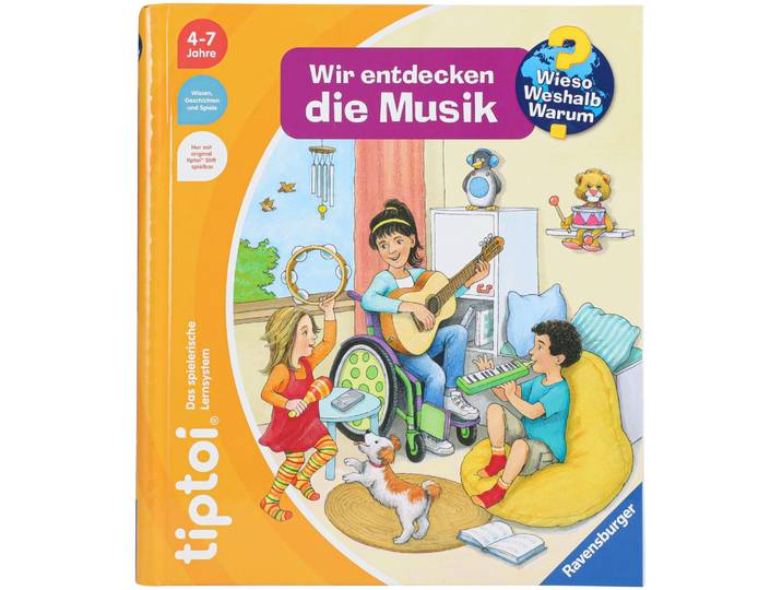tiptoi® Wieso? Weshalb? Warum? Wir entdecken die Musik (Deutsch) 4+ Jahre