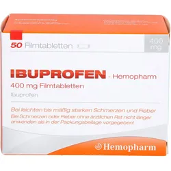 Ibuprofen-Hemopharm 400mg Filmtabletten 50 ST