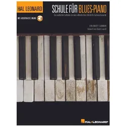 Schule für Blues-Piano Piano or keyboard Buch + Online-Audio, Fachbücher
