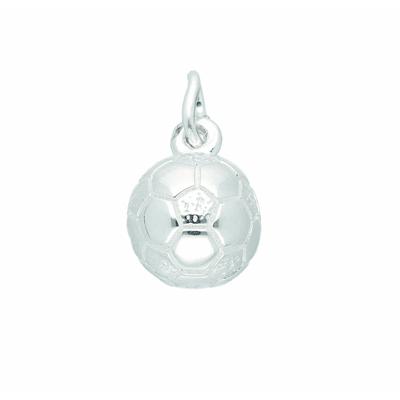 Kettenanhänger ADELIA´S "Anhänger Fußball 925 Silber", silber, Schmuckanhänger, Damen, Silber 925 (Sterlingsilber), Kettenanhänger, Silberanhänger Fußball