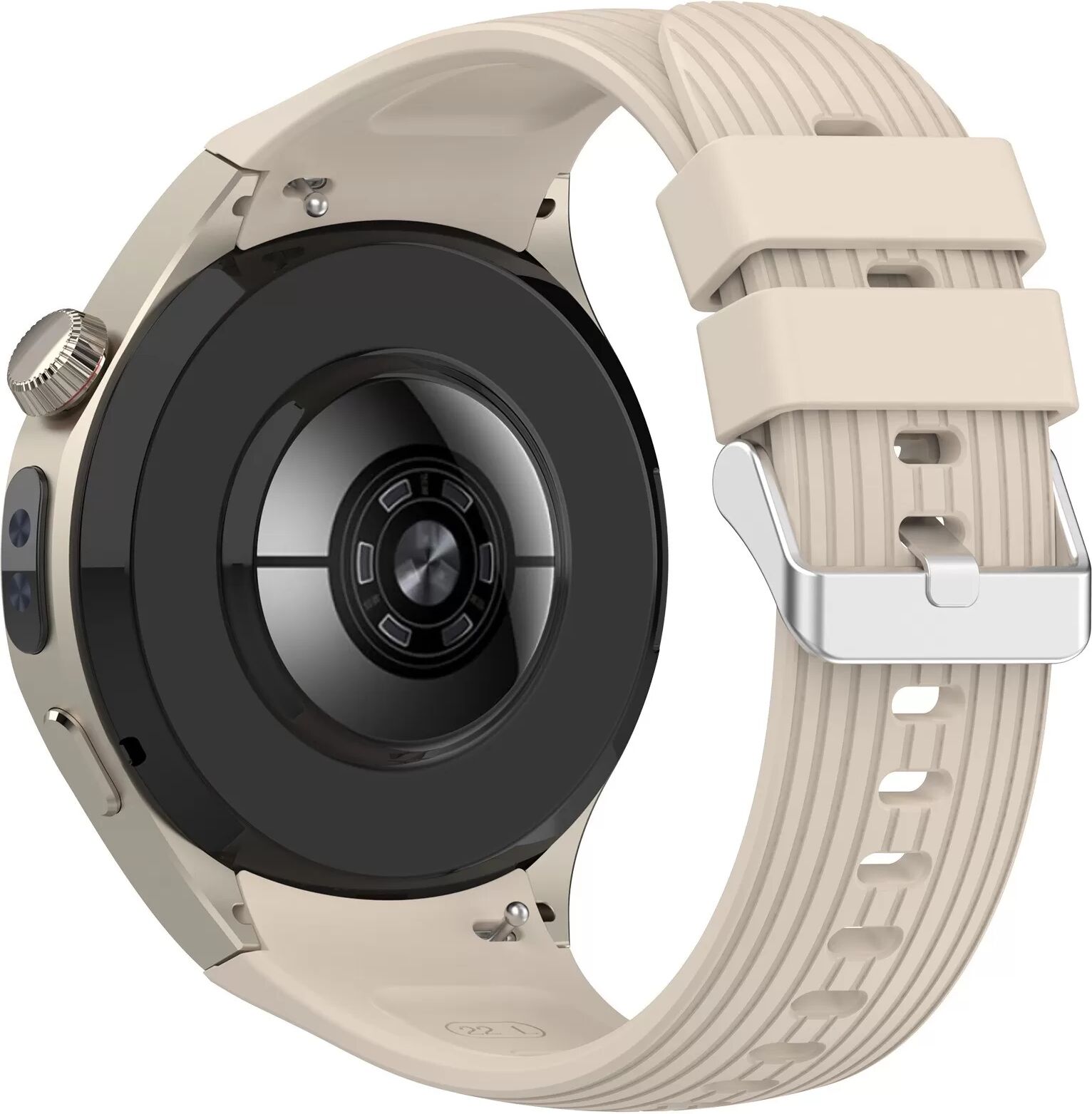 INF Silikonarmband für Huawei Watch 5 (42mm) - Vielfältige Farben, 1 Stück Elfenbein