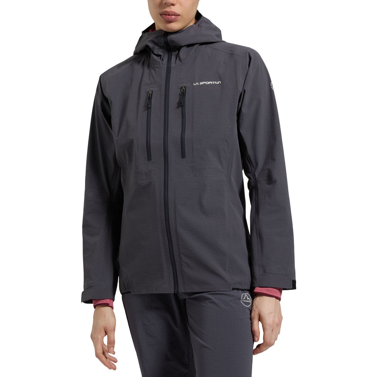 La Sportiva Helixir Shell Jacket Women onyx/chalk (G19W04) S ZAMJ082G19W04S
