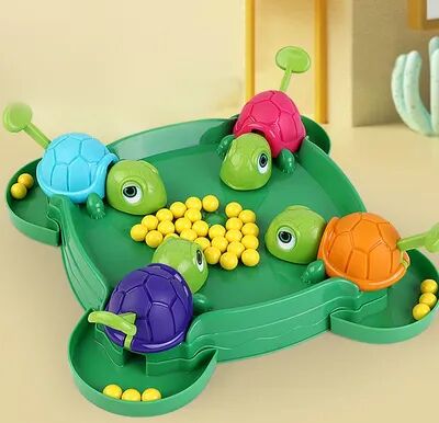 Inspire Daily Merch Safe Kids Desktop Turtles Eat Beans Game Entertainment Educational Competitive Toy For Parent child Interaction 36 Beans