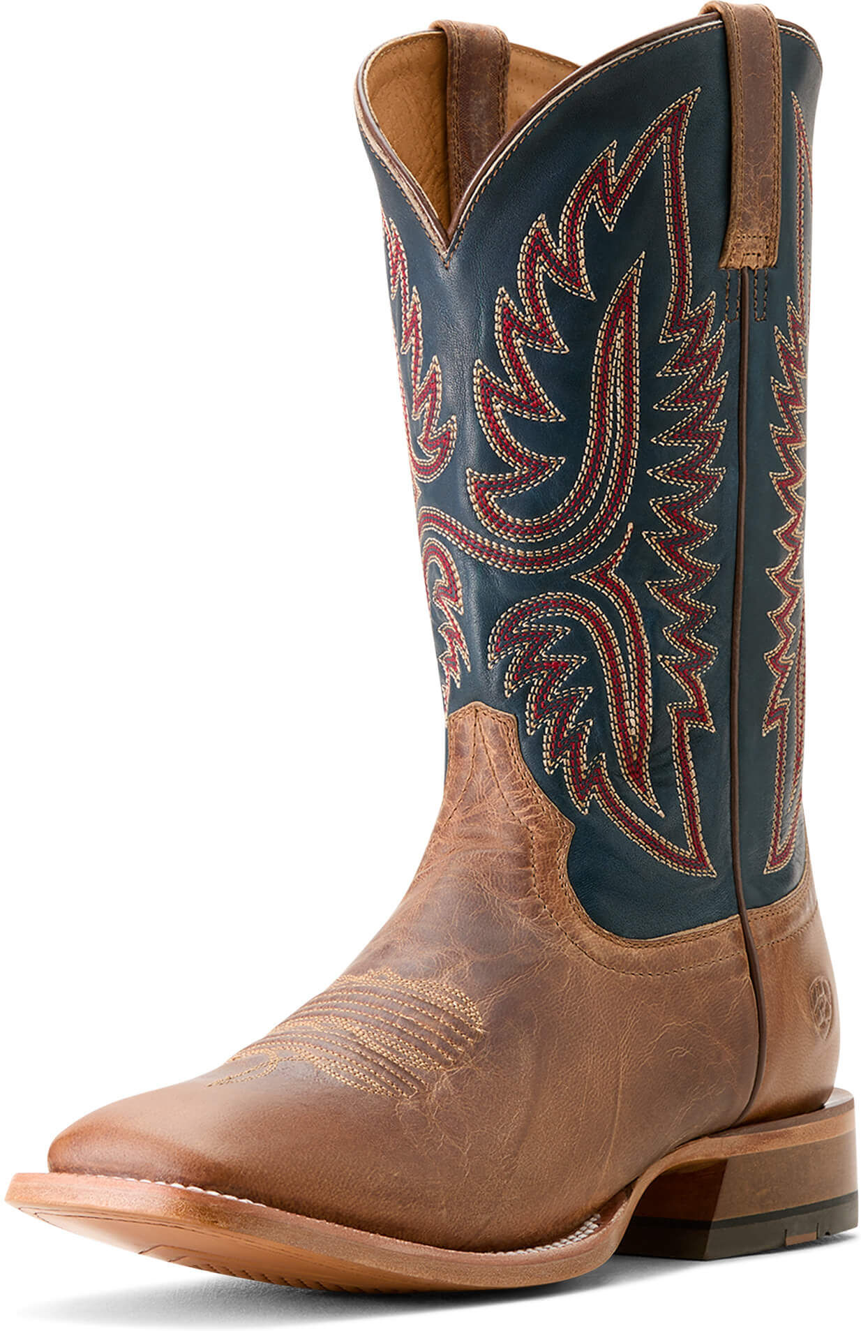 Men's Tanglewood Cowboy Boots in Bone Honorable Blue, Size: 7.5 D / Medium by Ariat
