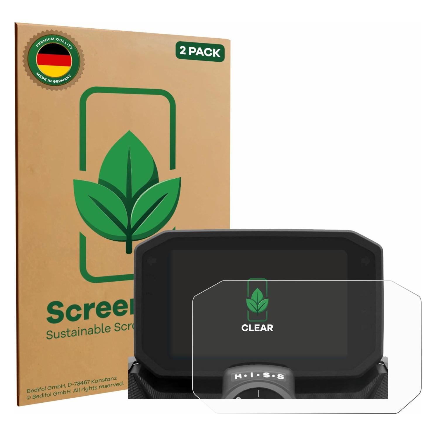 ScreenLeaf Schutzfolie für Honda Hornet CB/NC 2025 Displayschutz Display Schutz Folie Klar Transparent (6158643)