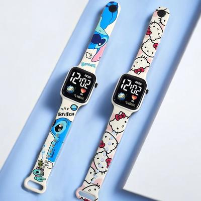 Uplifted Goods Character Theme LED Digital Timepiece For Children f