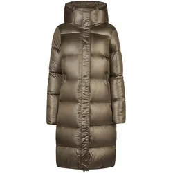 Pikeur Damen Wintermantel QUILTED COAT slate brown Selection HW 25, Größe: 36