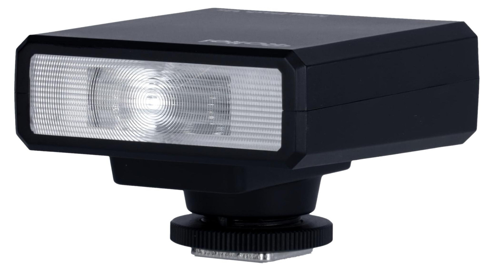 Rollei Mini Flash 12s compacte flitser met universele hot-shoe bevestiging