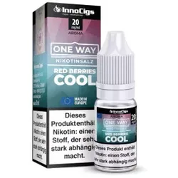 One Way – Red Berries Cool NicSalt Liquid by InnoCigs 10ml / 20mg