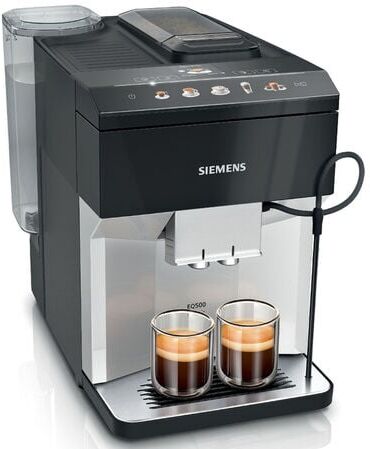 Machine À Café Auto - Eq 500 Silver Noir - Siemens - Parfait État  - MaxiCoffee