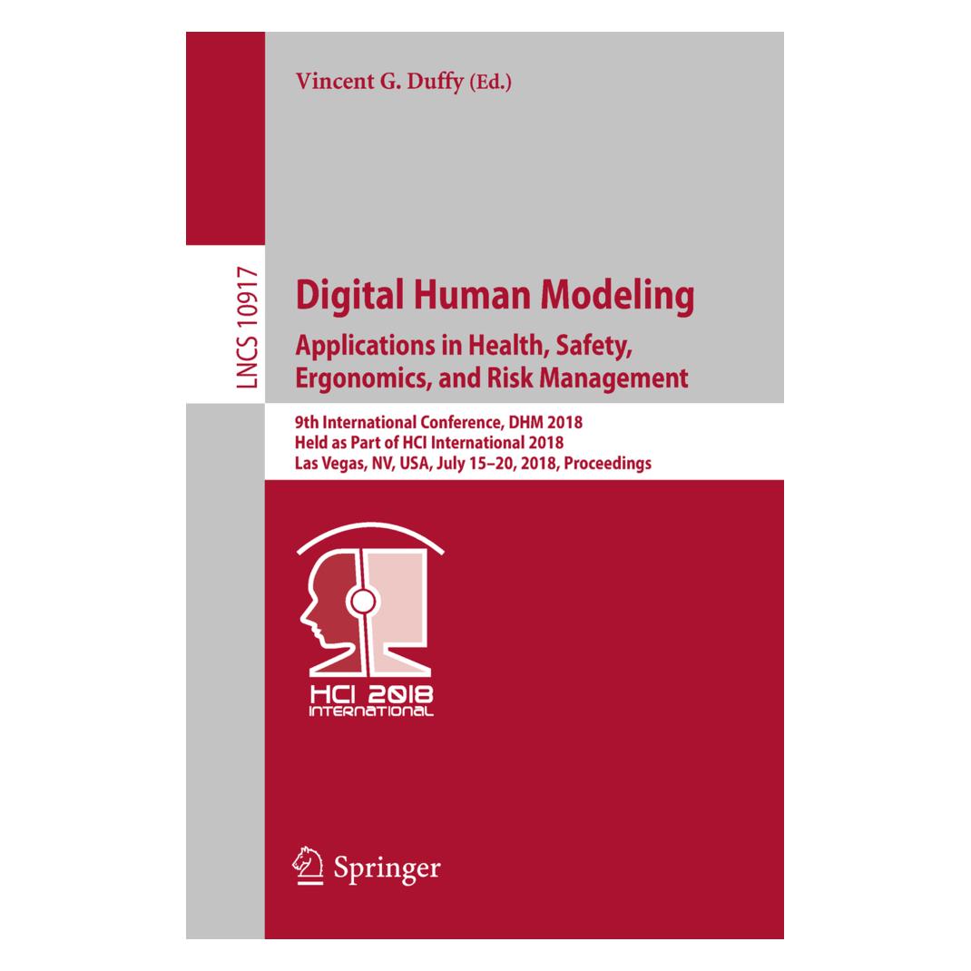 Springer Digital Human Modeling. Applications in Health, Safety, Ergonomics, and Risk Management (Englisch, Softcover, G Duffy, Vincent, Vincent G. Duffy) (55982158)