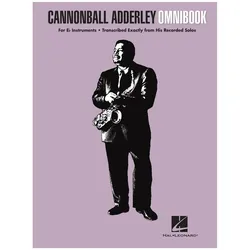 Cannonball Adderley: Omnibook -For E Flat Instruments-, Fachbücher von CANNONBALL ADDERLEY