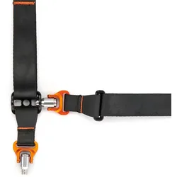 3 LEGGED THING AXIS 34 Padded Neck & Shoulder Strap INFERNO