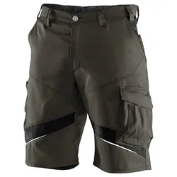 Shorts "ACTIVIQ" - 66 - oliv/schwarz