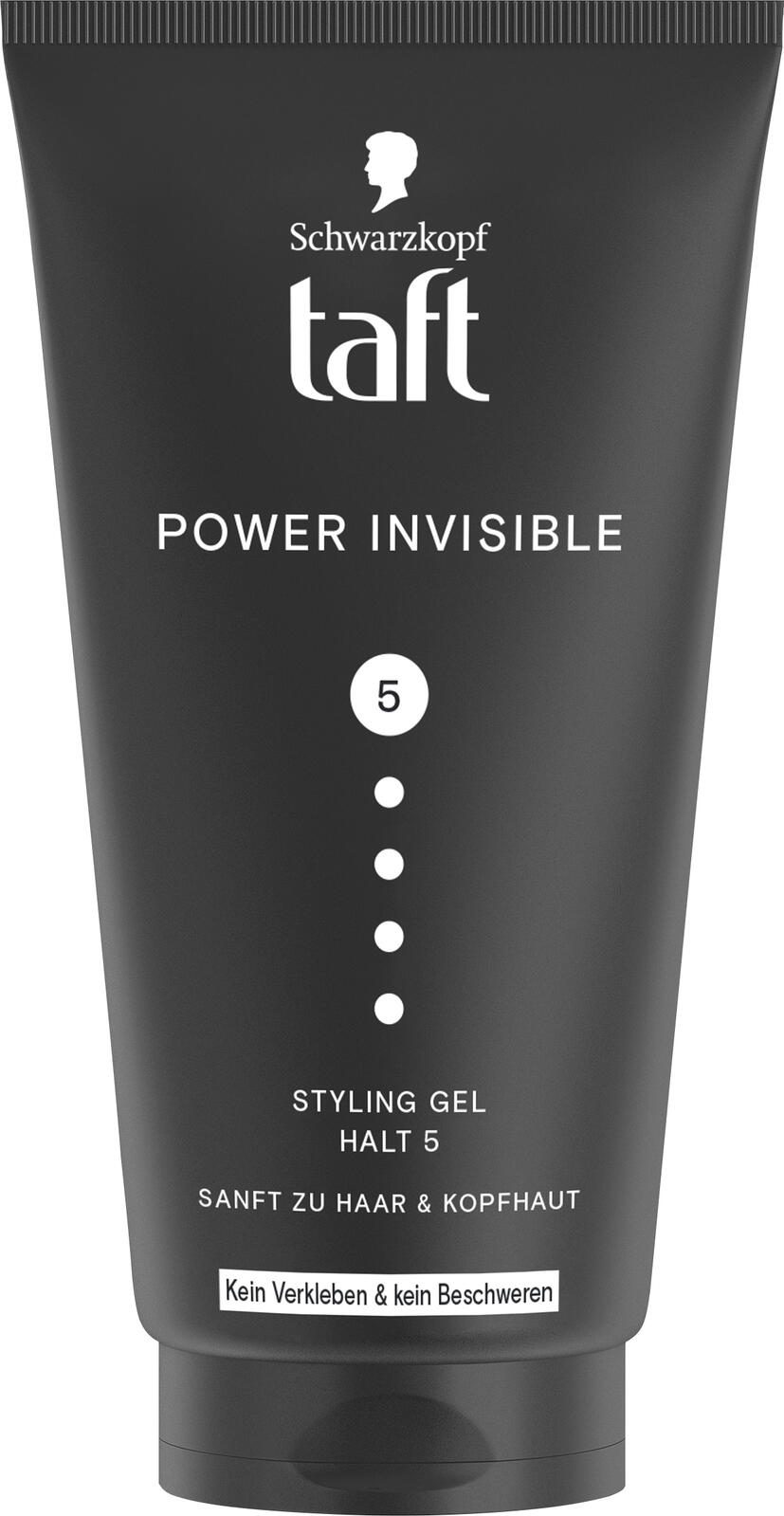 taft Power Invisible Halt 5 Haargel 150 ml 6111927003