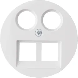 Berker Zentralstück 2-fach pws DATA/TV/FM Homeway 14452089