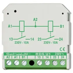 Schalk Doppelrelais RDSU19 230V AC 2Schliesser UP