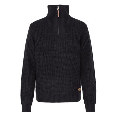 Troyer OXMO "Troyer OXEdna", Damen, Gr. L, schwarz, Obermaterial: 100% Polyacryl PAN., Pullover Troyer