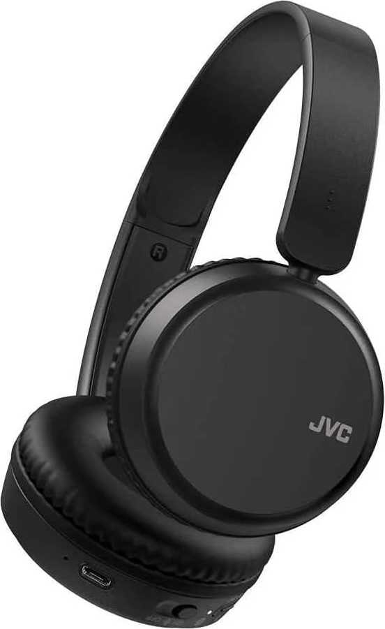 Gadcet Chadwell Heath JVC HA-S36WA Bluetooth 5.2 Headphones Lightweight Over Ear - Black, New