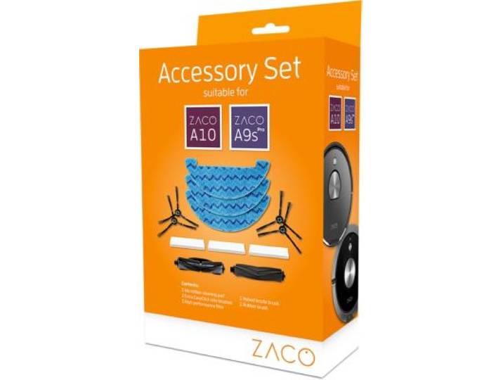 Zaco - Pack Entretien Complet Brosses Filtres Robot Aspirateur Laveur