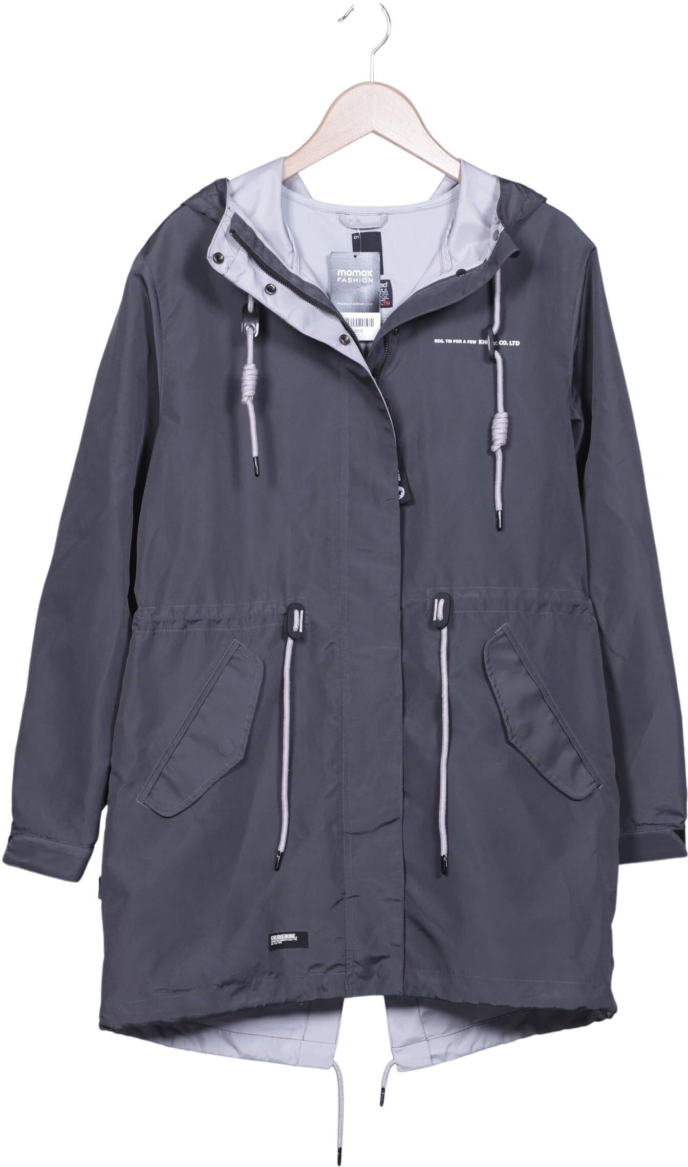 Khujo Damen Jacke, Grau, Gr. XL, Synthetik - Second Hand