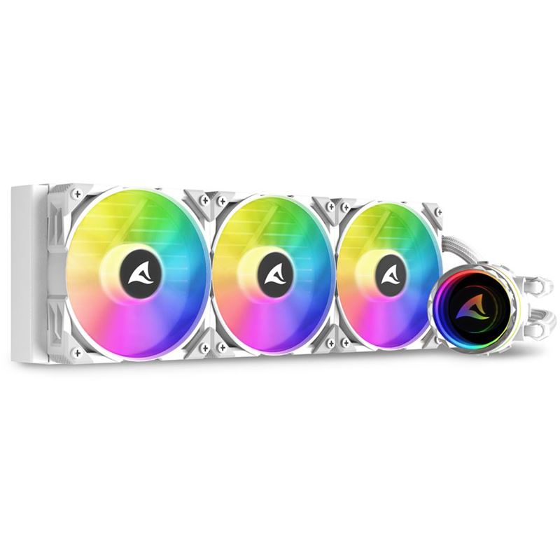 Sharkoon S90 RGB, weiß All-in-One / Lüfter